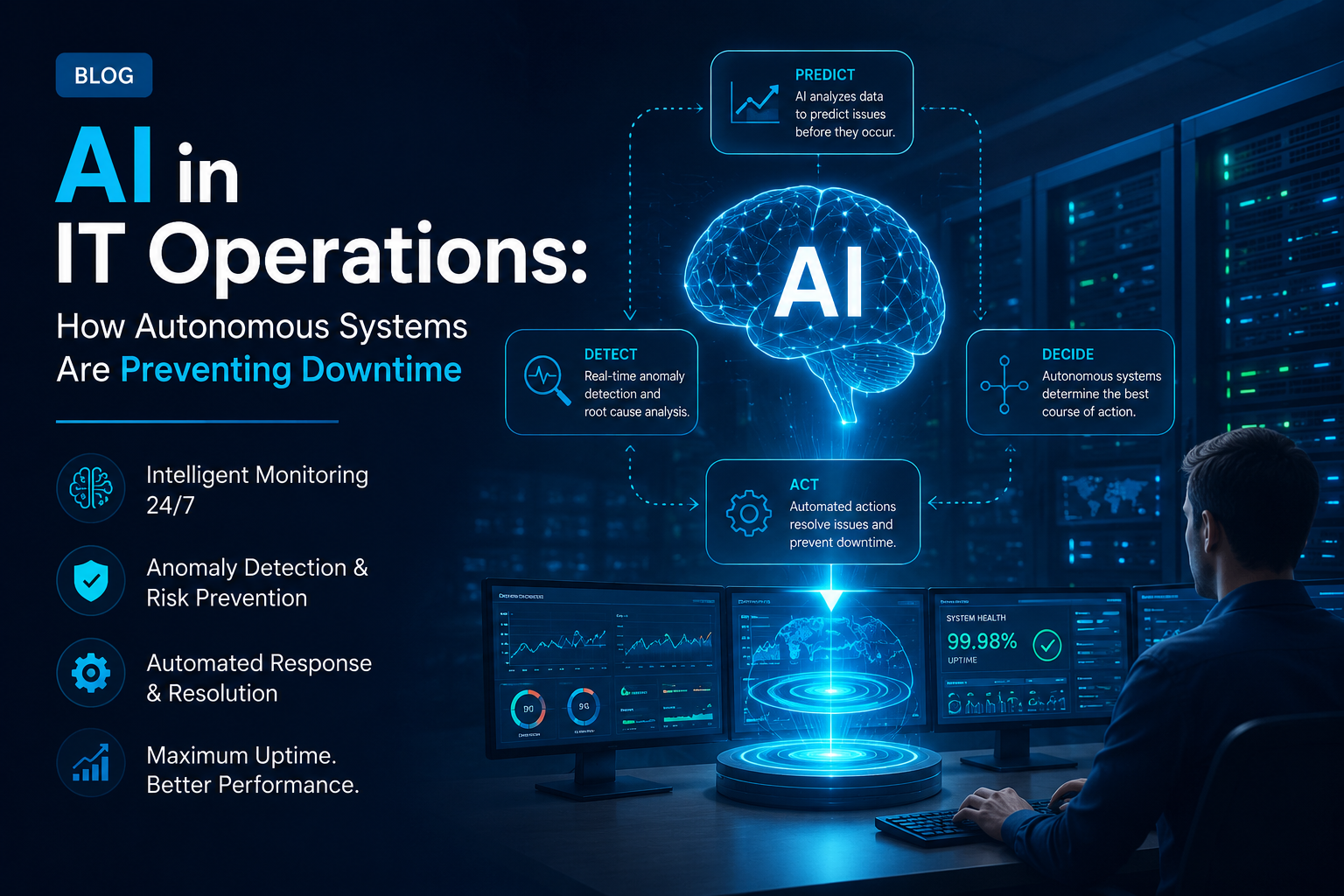 AI in IT Operations: How Autonomous Systems Prevent Downtime